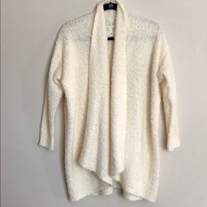 Lou & Grey Boucle Open Cardigan XXS